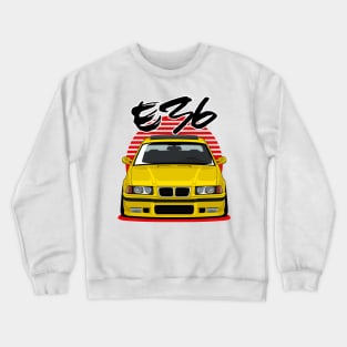 Yellow E36 Crewneck Sweatshirt